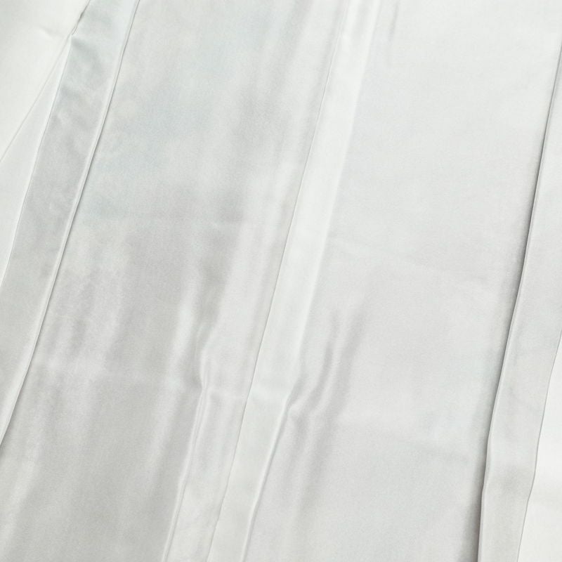 小紋 美品 正絹 花柄 袷仕立て 身丈166cm 裄丈67.5cm 一部しつけ糸付き 小豆・エンジ_画像18