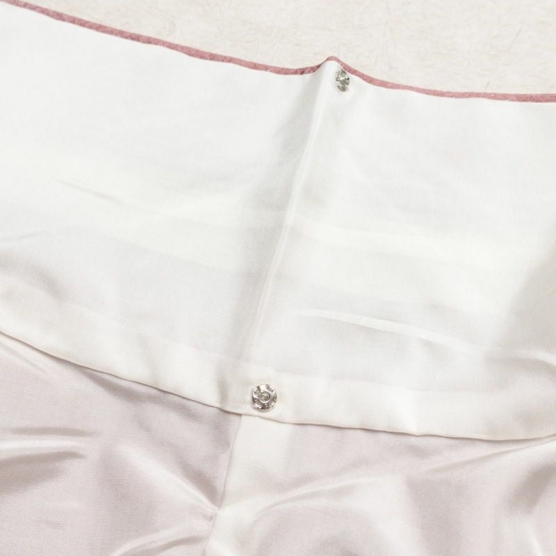 小紋 正絹 その他の柄 袷仕立て 身丈164.5cm 裄丈67.5cm ピンク_画像19