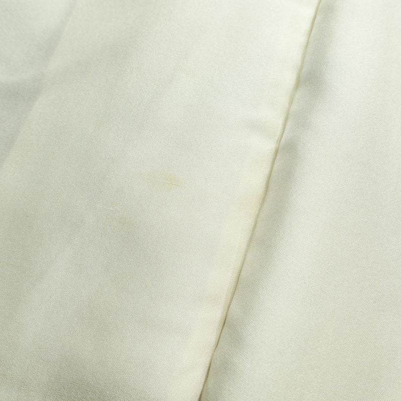 付け下げ 落款入り 辻村寿三郎 ジュサブロー 縮緬 正絹 花柄 袷仕立て 身丈154cm 裄丈63cm 附下 着物 茶_画像19