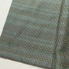 紬 アンティーク風 正絹 縞柄・線柄 袷仕立て 身丈152cm 裄丈64.5cm 緑・うぐいす色_画像10