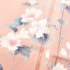 訪問着 正絹 花柄 袷仕立て 身丈152cm 裄丈63cm ピンク_画像6