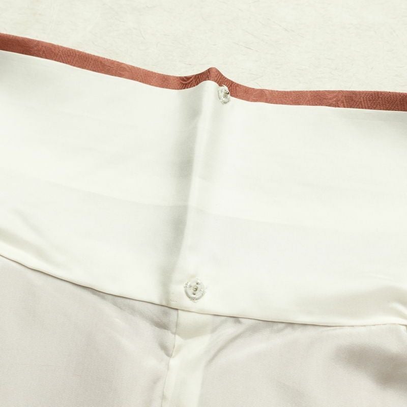 付け下げ 正絹 古典柄 袷仕立て 身丈160cm 裄丈64cm 箔 金彩 赤・朱_画像17