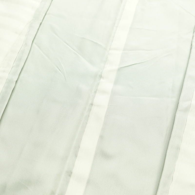 訪問着 良品 綸子 正絹 古典柄 袷仕立て 身丈163cm 裄丈66.5cm 箔 金彩 フォーマル 着物 緑・うぐいす色_画像19