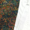 小紋 縮緬 総柄 正絹 幾何学柄・抽象柄 袷仕立て 身丈160.5cm 裄丈66.5cm 青・紺_画像15