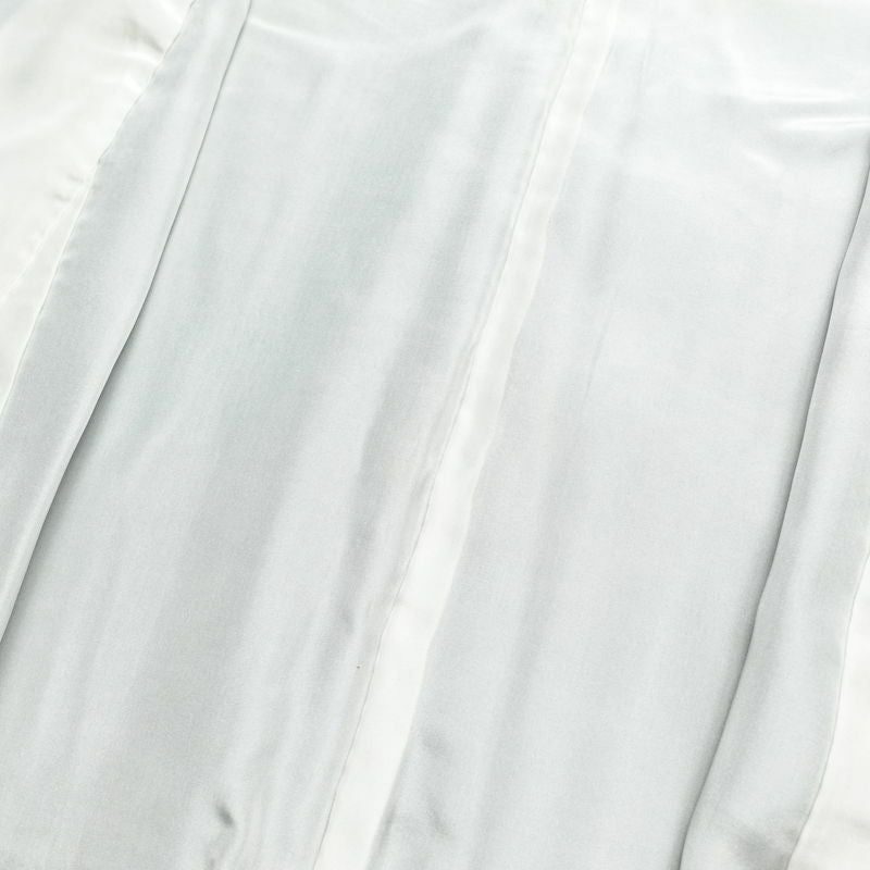 色無地 良品 しつけ糸付き 一つ紋付き 正絹 古典柄 袷仕立て 身丈155.5cm 裄丈64cm 着物 緑・うぐいす色_画像17