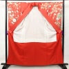 振袖 良品 金駒刺繍 正絹 古典柄 袷仕立て 身丈159.5cm 裄丈68cm 箔 金彩 フォーマル 成人式 着物 赤・朱_画像3