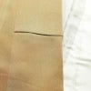 付け下げ 正絹 幾何学柄・抽象柄 袷仕立て 身丈158cm 裄丈65.5cm ぼかし 黄・黄土色_画像15