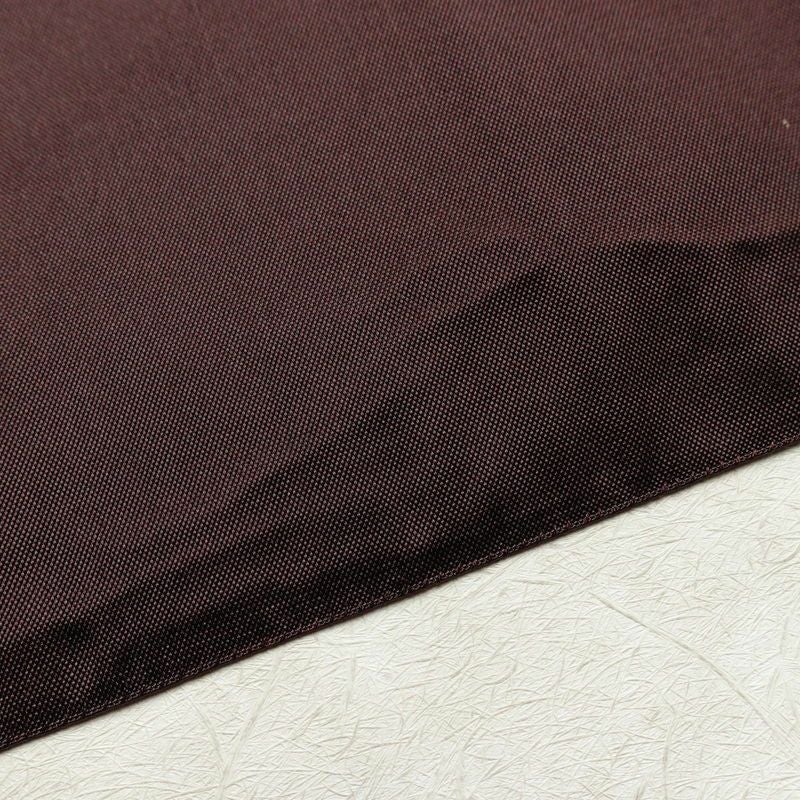 袋帯 六通柄 一般用 正絹 木の葉・植物柄 茶_画像17