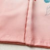 付け下げ ポリエステル 花柄 袷仕立て 身丈161.5cm 裄丈66.5cm ピンク_画像10