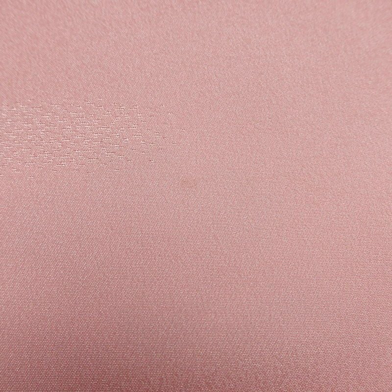 付け下げ ポリエステル 花柄 袷仕立て 身丈161.5cm 裄丈66.5cm ピンク_画像17