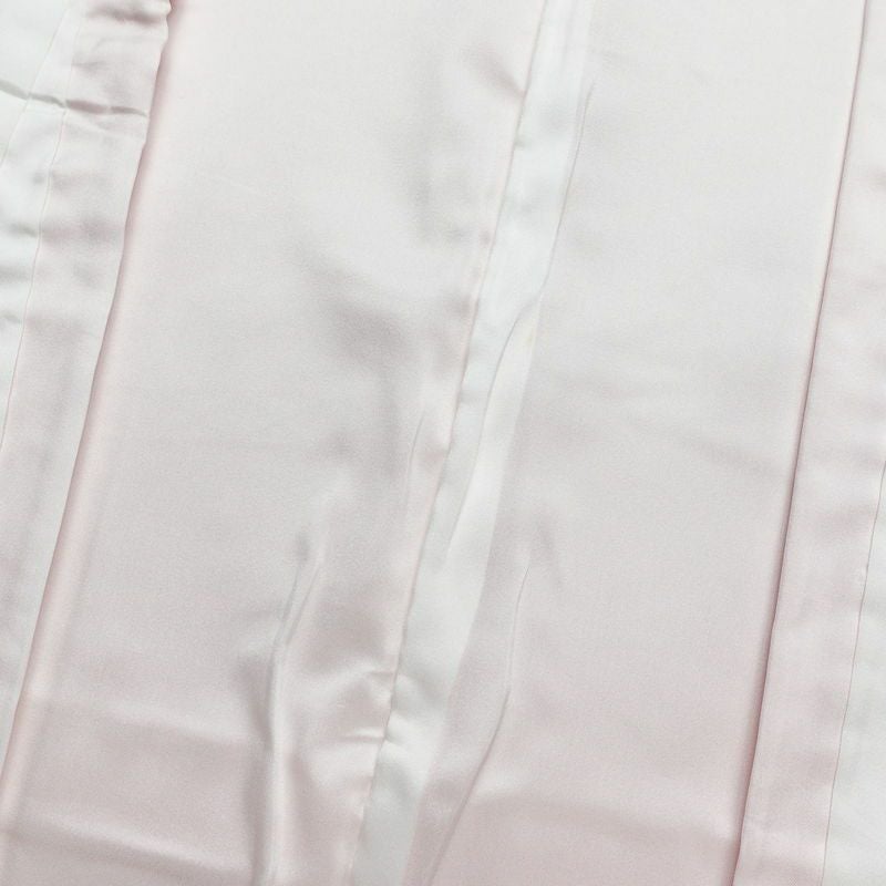 付け下げ ポリエステル 花柄 袷仕立て 身丈161.5cm 裄丈66.5cm ピンク_画像19