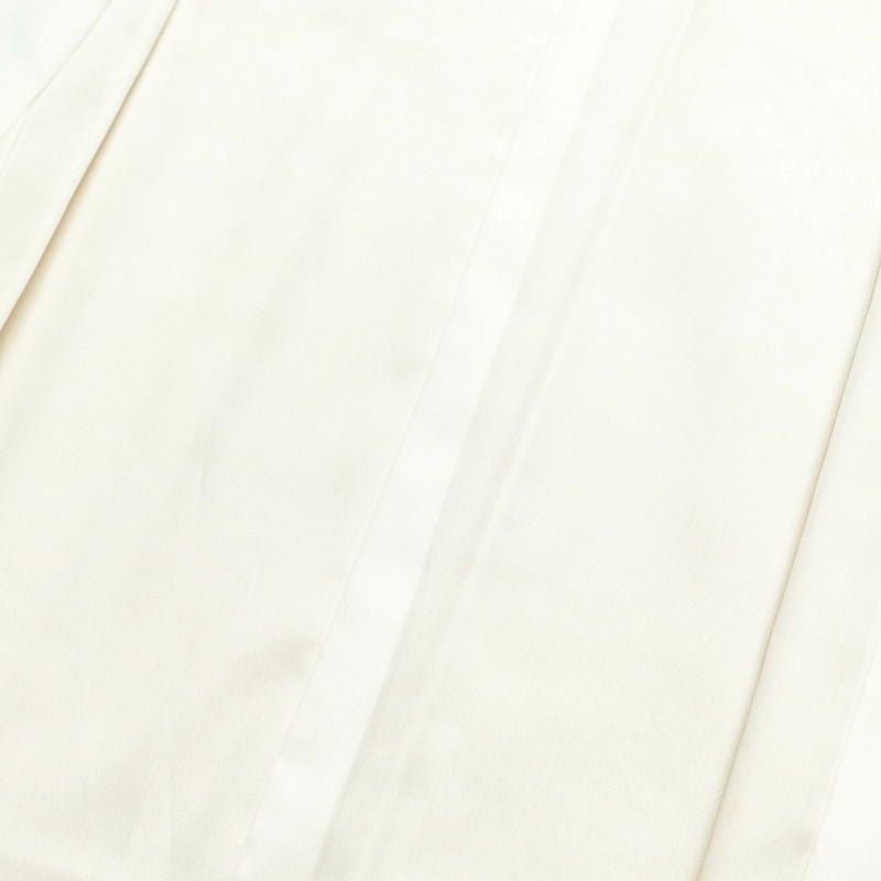 小紋 総柄 ポリエステル 花柄 袷仕立て 身丈155cm 裄丈64.5cm 一部しつけ糸付き ぼかし 着物 黄・黄土色_画像16