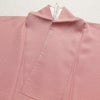 色無地 美品 草木染 落款入り しつけ糸付き 一つ紋付き 正絹 無地 袷仕立て 身丈162.5cm 裄丈67cm ピンク_画像15