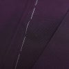 色無地 しつけ糸付き 一つ紋付き 正絹 無地 袷仕立て 身丈163.5cm 裄丈66.5cm 着物 共八掛 紫・藤色_画像16