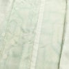 小紋 絞り 総絞り 正絹 亀甲柄 袷仕立て 身丈161cm 裄丈68cm 一部しつけ糸付き 緑・うぐいす色_画像17
