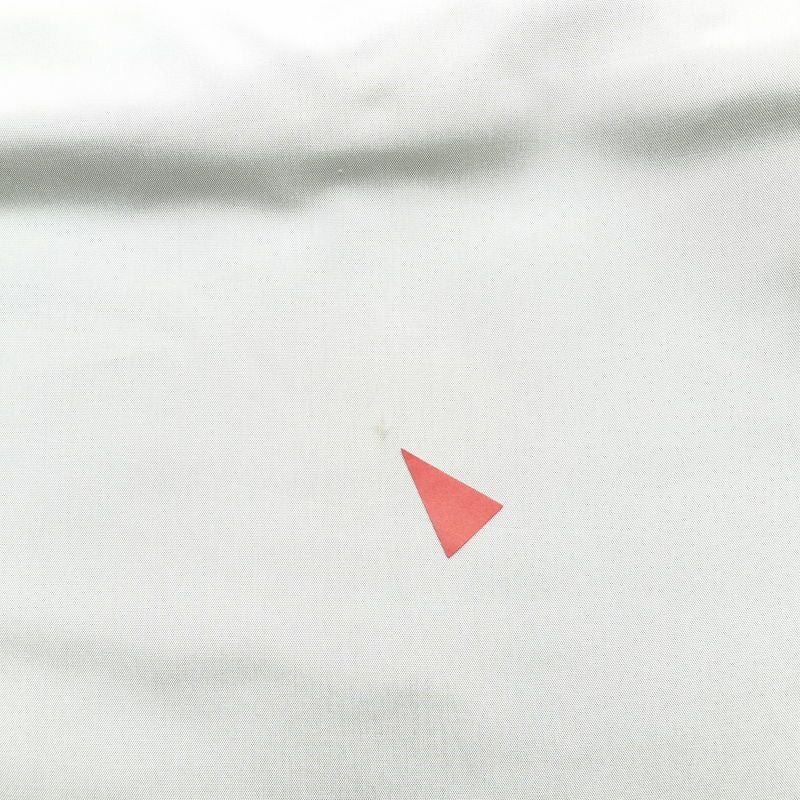 本場大島紬 純泥染 良品 証紙あり しつけ糸付き 正絹 花柄 袷仕立て 身丈163.5cm 裄丈66.5cm 青・紺_画像17