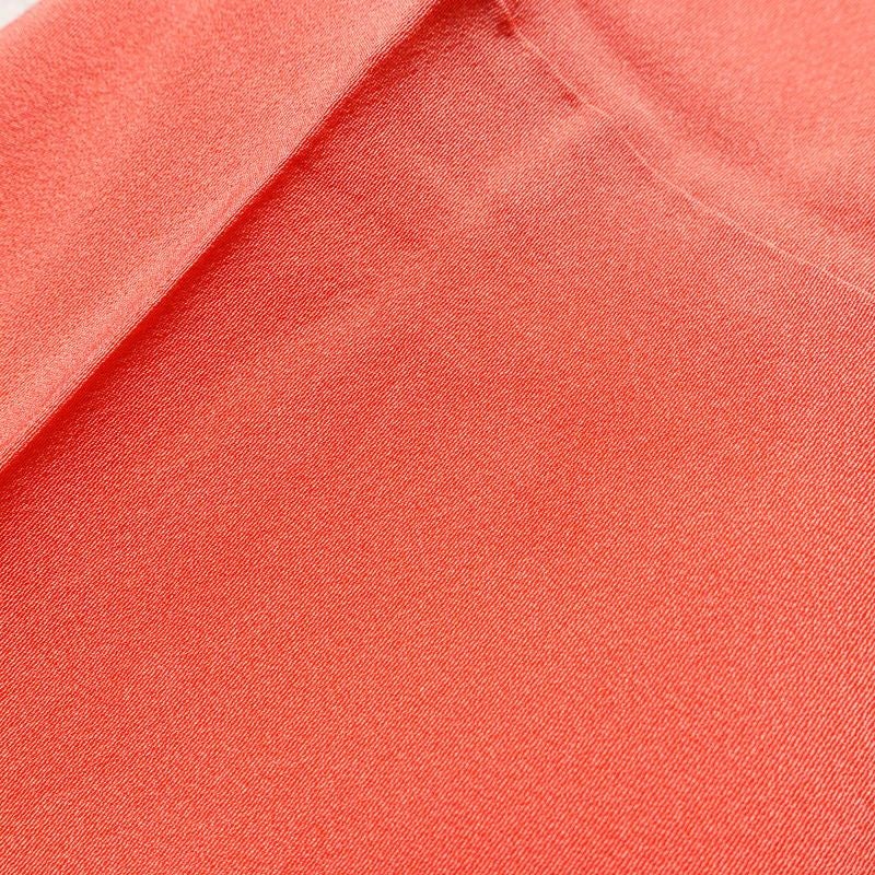 訪問着 縮緬 正絹 古典柄 袷仕立て 身丈158.5cm 裄丈67cm 箔 ピンク_画像12