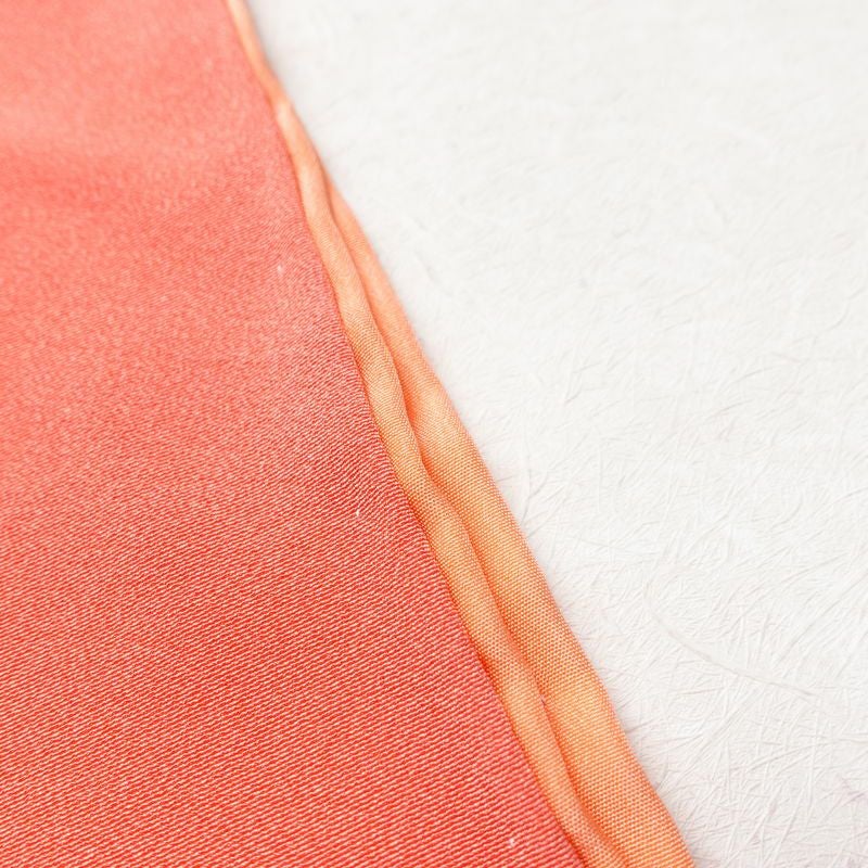 訪問着 縮緬 正絹 古典柄 袷仕立て 身丈158.5cm 裄丈67cm 箔 ピンク_画像15