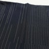 小紋 縮緬 正絹 幾何学柄・抽象柄 袷仕立て 身丈163.5cm 裄丈65.5cm 青・紺_画像14