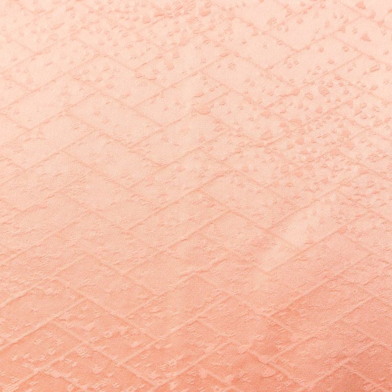 色無地 良品 しつけ糸付き 正絹 古典柄 袷仕立て 身丈168.5cm 裄丈68cm ピンク_画像6