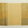 袋帯 太鼓柄 良品 すくい織 一般用 正絹 風景柄 黄・黄土色_画像15