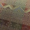 袋帯 全通柄 良品 一般用 正絹 幾何学柄・抽象柄 多色使い_画像2