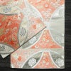袋帯 六通柄 フォーマル用 正絹 七宝 古典柄 箔 グレー_画像12