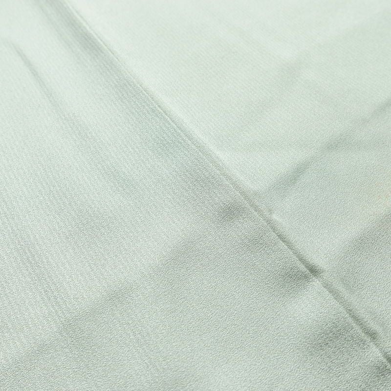 付け下げ しつけ糸付き 正絹 人物・動物柄 袷仕立て 身丈160.5cm 裄丈64.5cm 箔 刺繍 金彩 青・紺_画像13