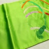 袋帯 六通柄 振袖用 正絹 古典柄 緑・うぐいす色_画像15