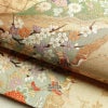 袋帯 六通柄 良品 フォーマル用 正絹 古典柄 金通し ベージュ_画像7