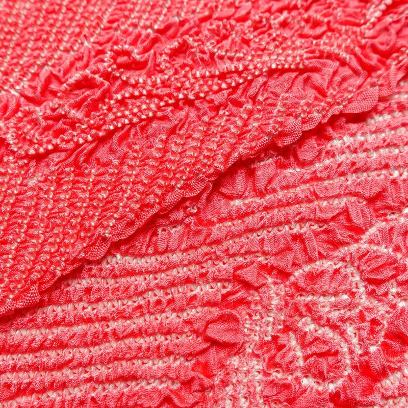 帯揚げ 絞り 正絹 花柄 ピンク_画像3