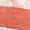 羽織 美品 しつけ糸付き 絞り 正絹 古典柄 袷仕立て 身丈88cm 裄丈69.5cm 赤・朱_画像15