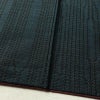 紬 良品 正絹 幾何学柄・抽象柄 袷仕立て 身丈151.5cm 裄丈64cm 青・紺_画像10