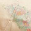 訪問着 良品 正絹 花柄 袷仕立て 身丈161cm 裄丈69cm 箔 金彩 入学式 七五三 ピンク_画像18