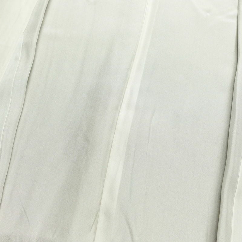 付け下げ 正絹 木の葉・植物柄 袷仕立て 身丈160cm 裄丈63.5cm 箔 金彩 黄・黄土色_画像19