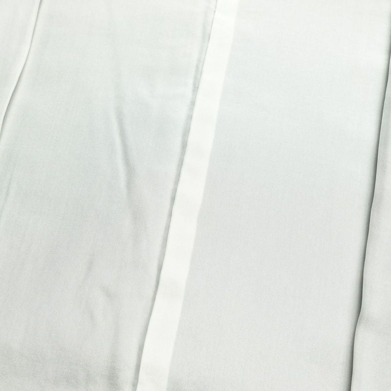 紬 良品 本場真綿絢結城紬 証紙あり しつけ糸付き 正絹 縞柄・線柄 袷仕立て 身丈158cm 裄丈63.5cm 青・紺_画像15