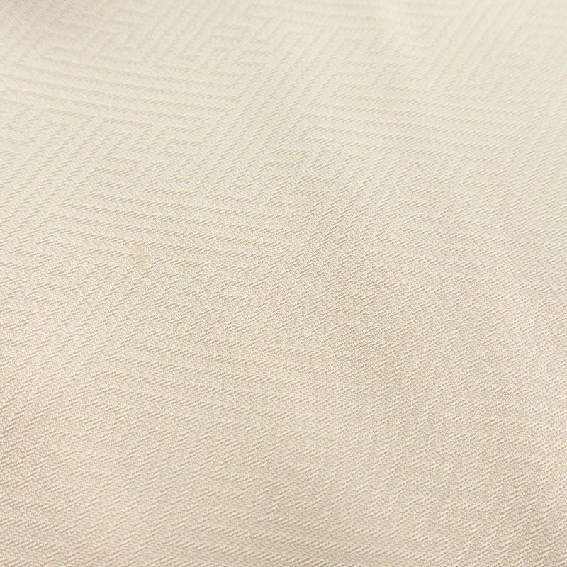 訪問着 一つ紋付き 正絹 古典柄 袷仕立て 身丈164cm 裄丈65.5cm 箔 鶴 松 波 ピンク_画像20