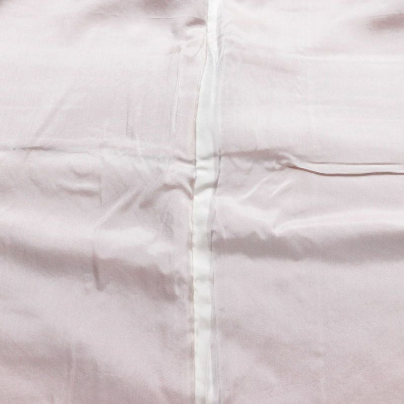 色無地 良品 堅牢染 しつけ糸付き 縮緬 一つ紋付き 正絹 無地 袷仕立て 身丈158.5cm 裄丈65.5cm ピンク_画像18