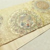 袋帯 六通柄 美品 フォーマル用 正絹 幾何学柄・抽象柄 金通し 金・銀_画像12