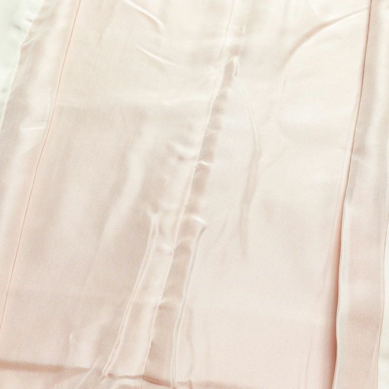 付け下げ 縮緬 正絹 古典柄 袷仕立て 身丈159cm 裄丈65.5cm 一部しつけ糸付き 橙_画像18