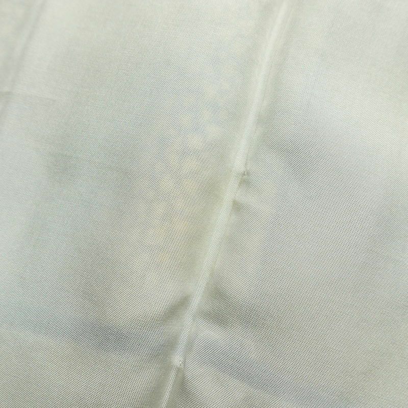 小紋 縮緬 正絹 幾何学柄・抽象柄 袷仕立て 身丈154cm 裄丈63.5cm 一部しつけ糸付き 青・紺_画像19