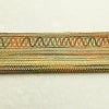 袋帯 全通柄 美品 一般用 混紡 縞柄・線柄 黄・黄土色_画像15