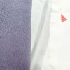 色無地 良品 しつけ糸付き 一つ紋付き 正絹 無地 袷仕立て 身丈162cm 裄丈66.5cm 紫・藤色_画像16