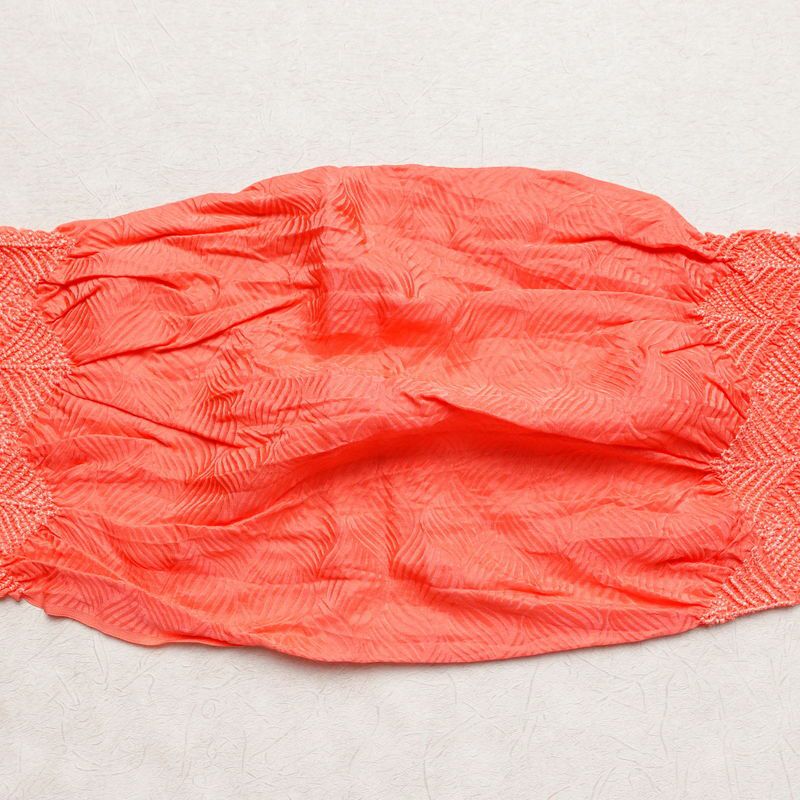 帯揚げ 絞り 正絹 古典柄 ピンク_画像8