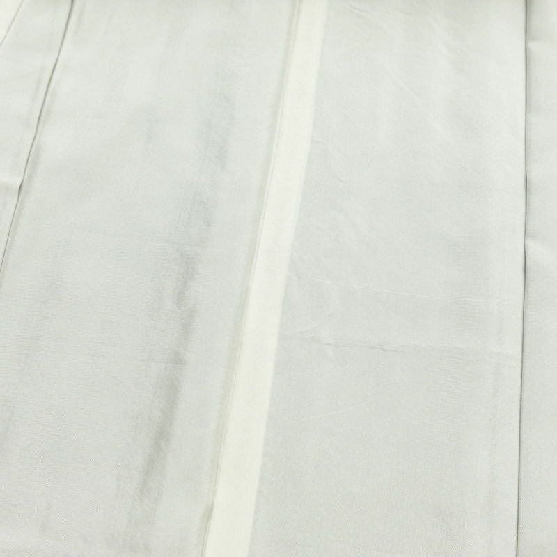 紬 しつけ糸付き 正絹 木の葉・植物柄 袷仕立て 身丈152.5cm 裄丈63.5cm 茶_画像17