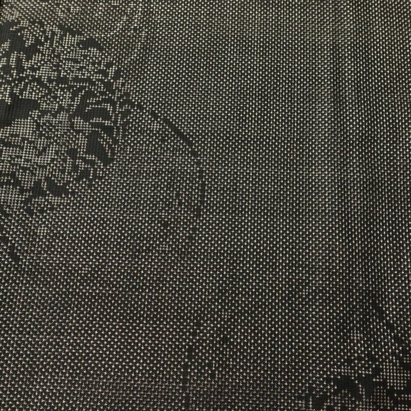 大島紬 良品 証紙なし 正絹 古典柄 袷仕立て 身丈159cm 裄丈66.5cm 茶_画像6