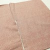 小紋 縮緬 しつけ糸付き 正絹 幾何学柄・抽象柄 袷仕立て 身丈163.5cm 裄丈67cm 茶_画像9