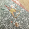 訪問着 良品 金駒刺繍 絞り 正絹 古典柄 袷仕立て 身丈166cm 裄丈67cm 箔 刺繍 共八掛 金彩 多色使い_画像12