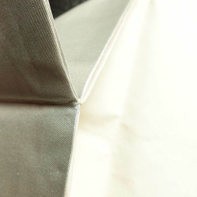 名古屋帯 太鼓柄 金駒刺繍 正絹 流水・波柄 名古屋仕立て 刺繍 金・銀_画像19