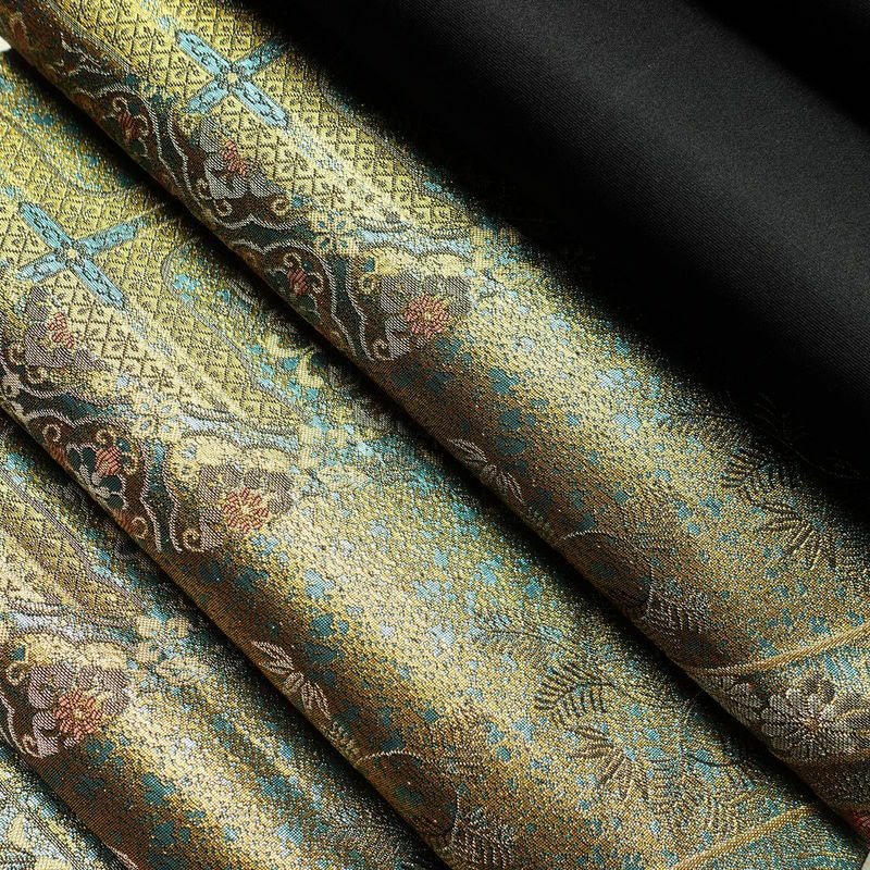 袋帯 六通柄 フォーマル用 正絹 古典柄 金・銀_画像19